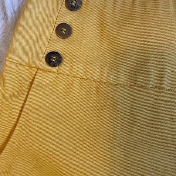 Lucca Couture yellow high waisted shorts - Picture 5 of 9